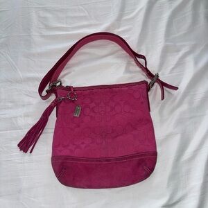 Coach Pink Shoulder Bag